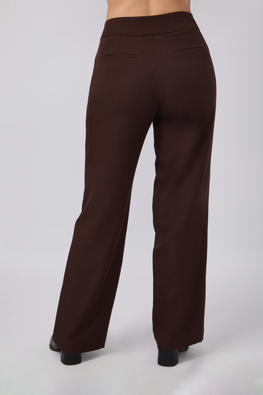 Pantalón sastre Julia Marrón