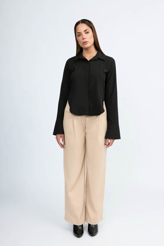 Pantalon Sastre Recto Danna Beige