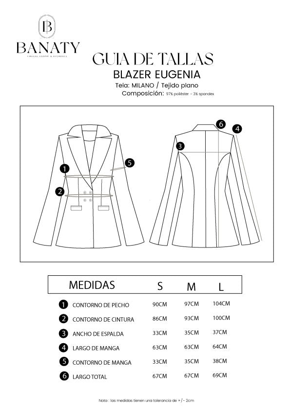 BLAZER SASTRE EUGENIA