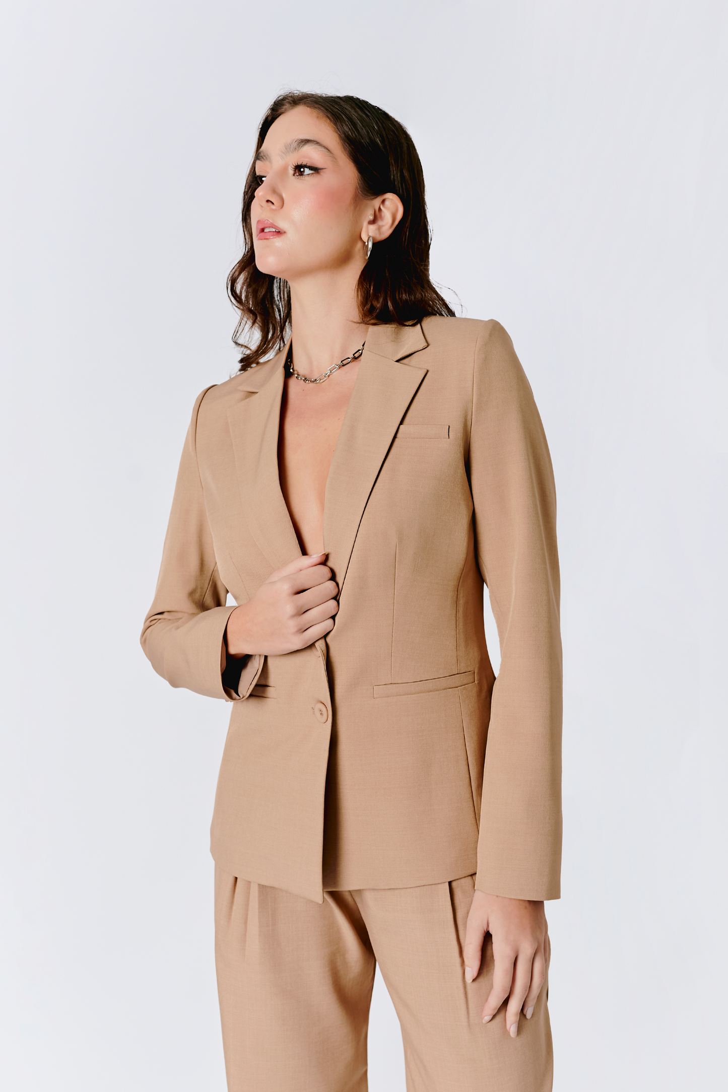 BLAZER GALA CON BOLSILLOS FUNCIONALES MUJER BANATY