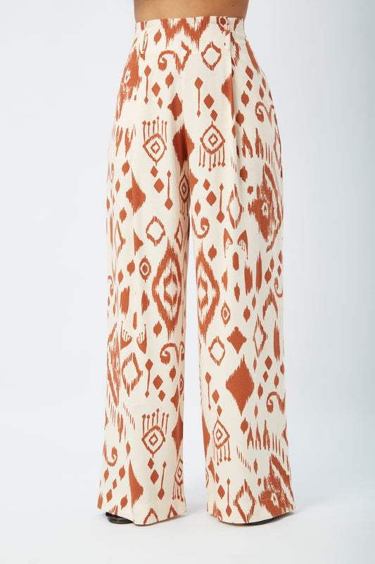 Pantalón Aitana- Print Lacre
