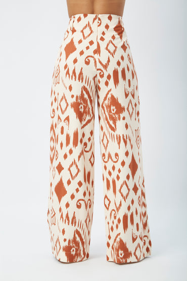 Pantalón Aitana- Print Lacre