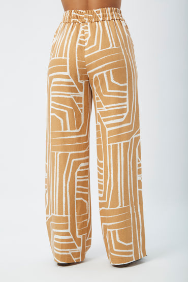 Pantalón Samantha Camel