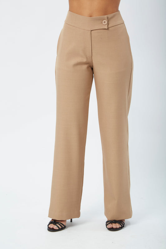 Pantalón sastre Julia camel