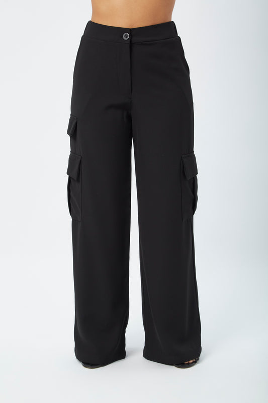Pantalón Cargo Morena Negro