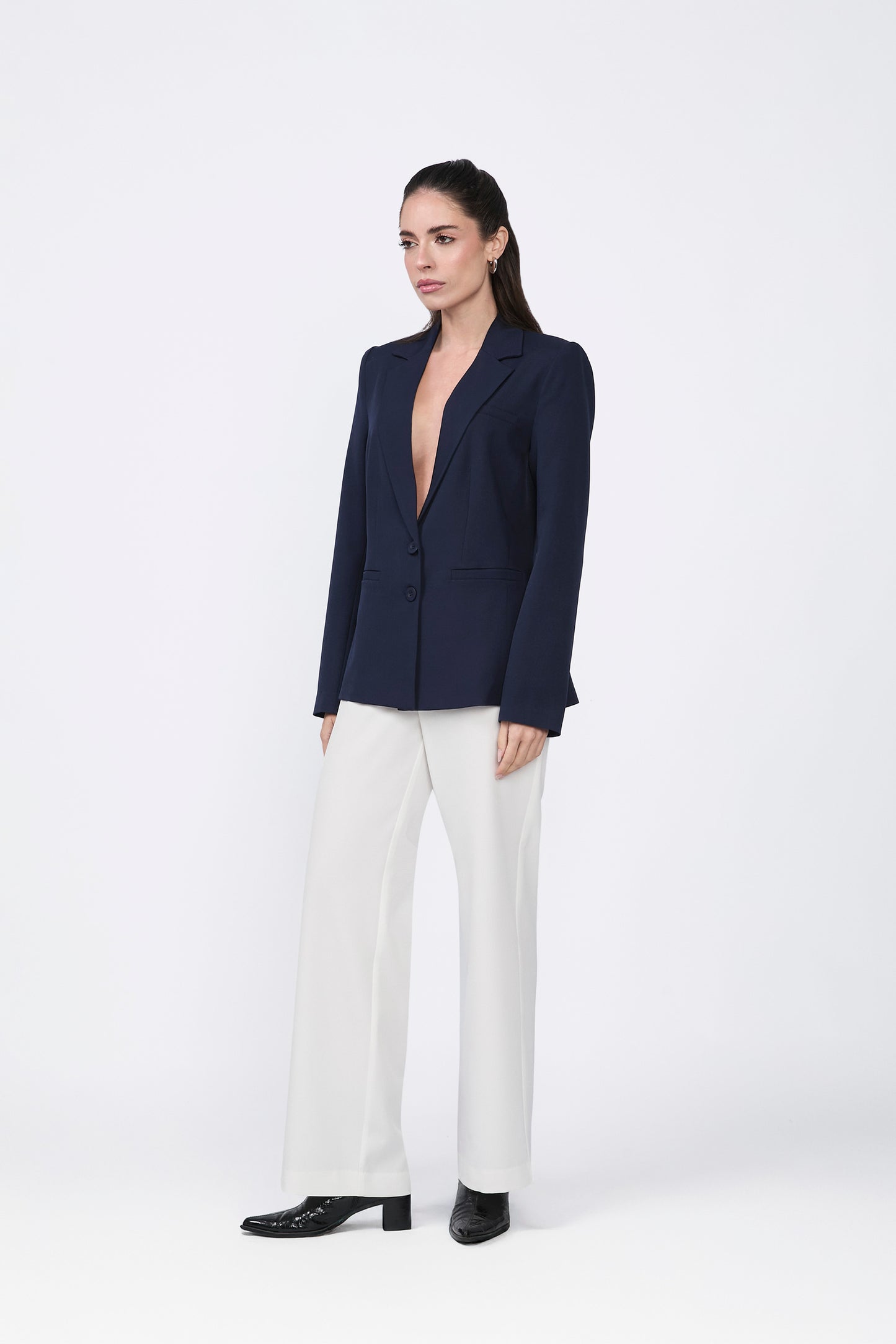 BLAZER GALA CON BOLSILLOS FUNCIONALES MARINO
