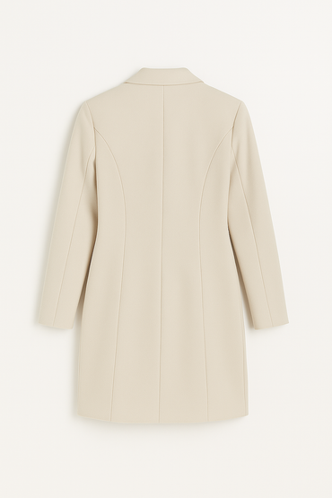 SACO ALTAMIRA LARGO CON BOLSILLOS FUNCIONALES BEIGE