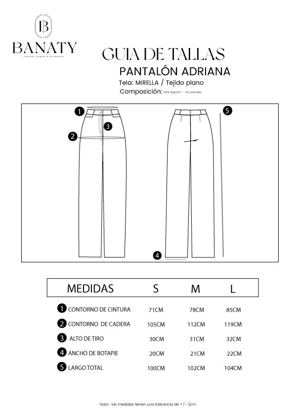 PANTALÓN SASTRE NEGRO