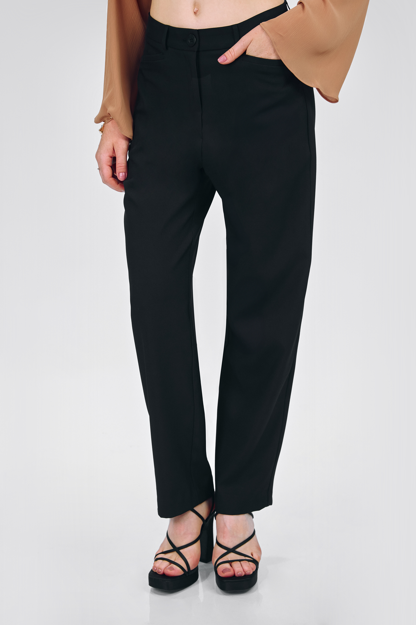 PANTALÓN SASTRE NEGRO