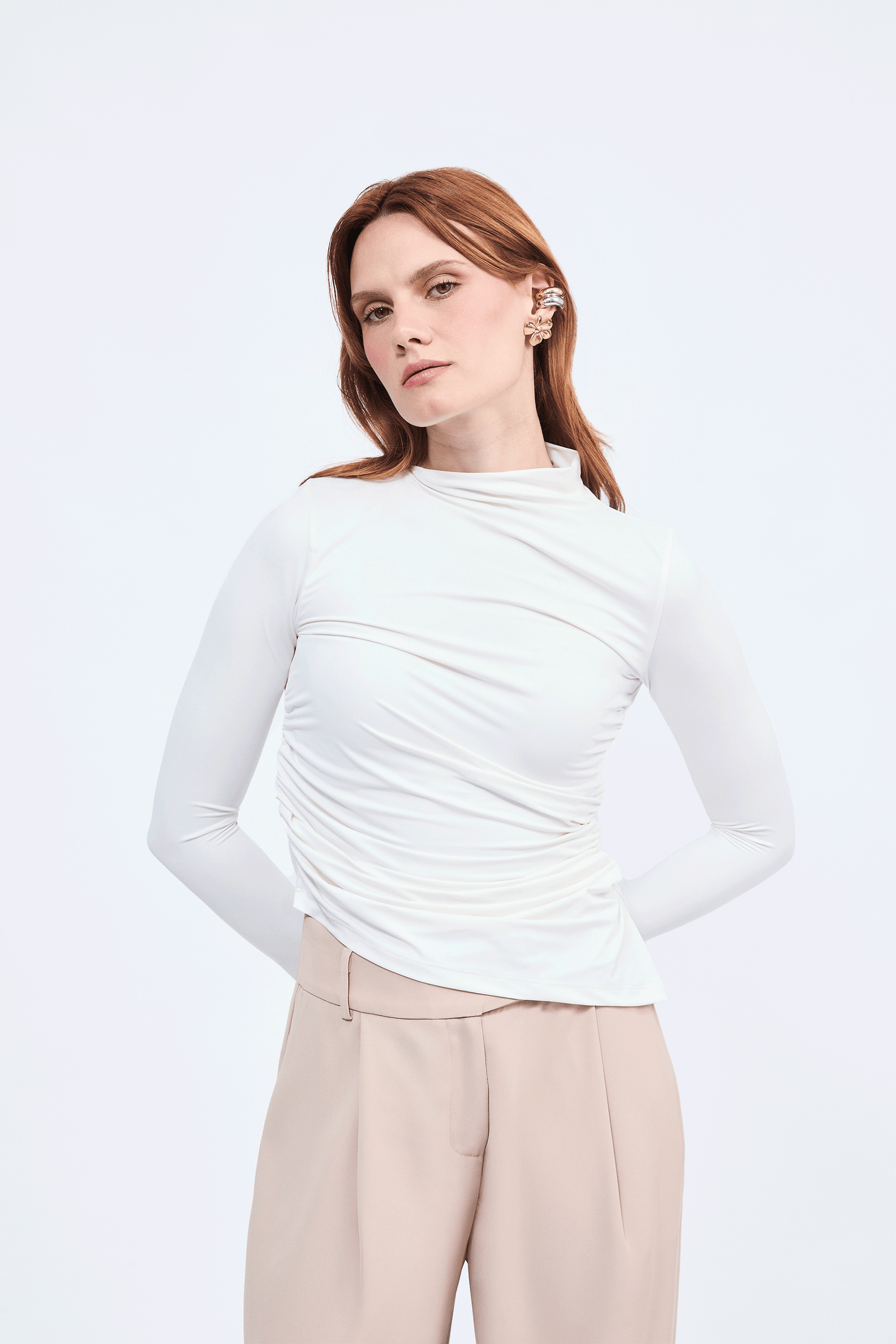 Polo Aranza topo perla
