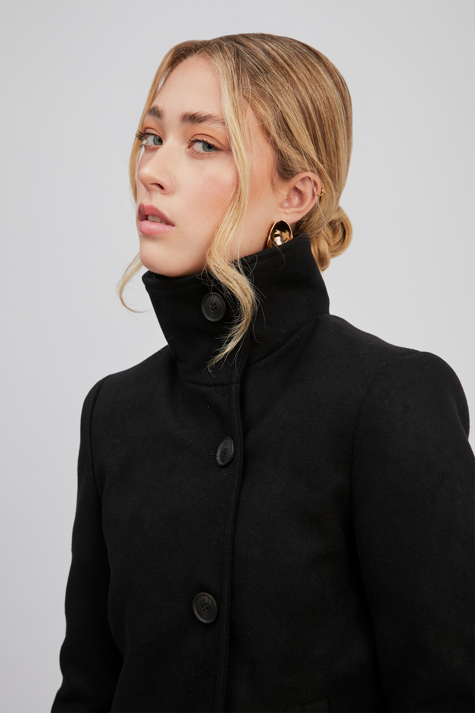 CASACA SASTRE MAGNOLIA NEGRO