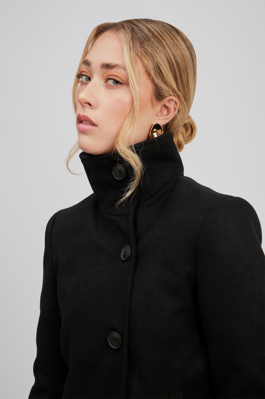 CASACA SASTRE MAGNOLIA NEGRO