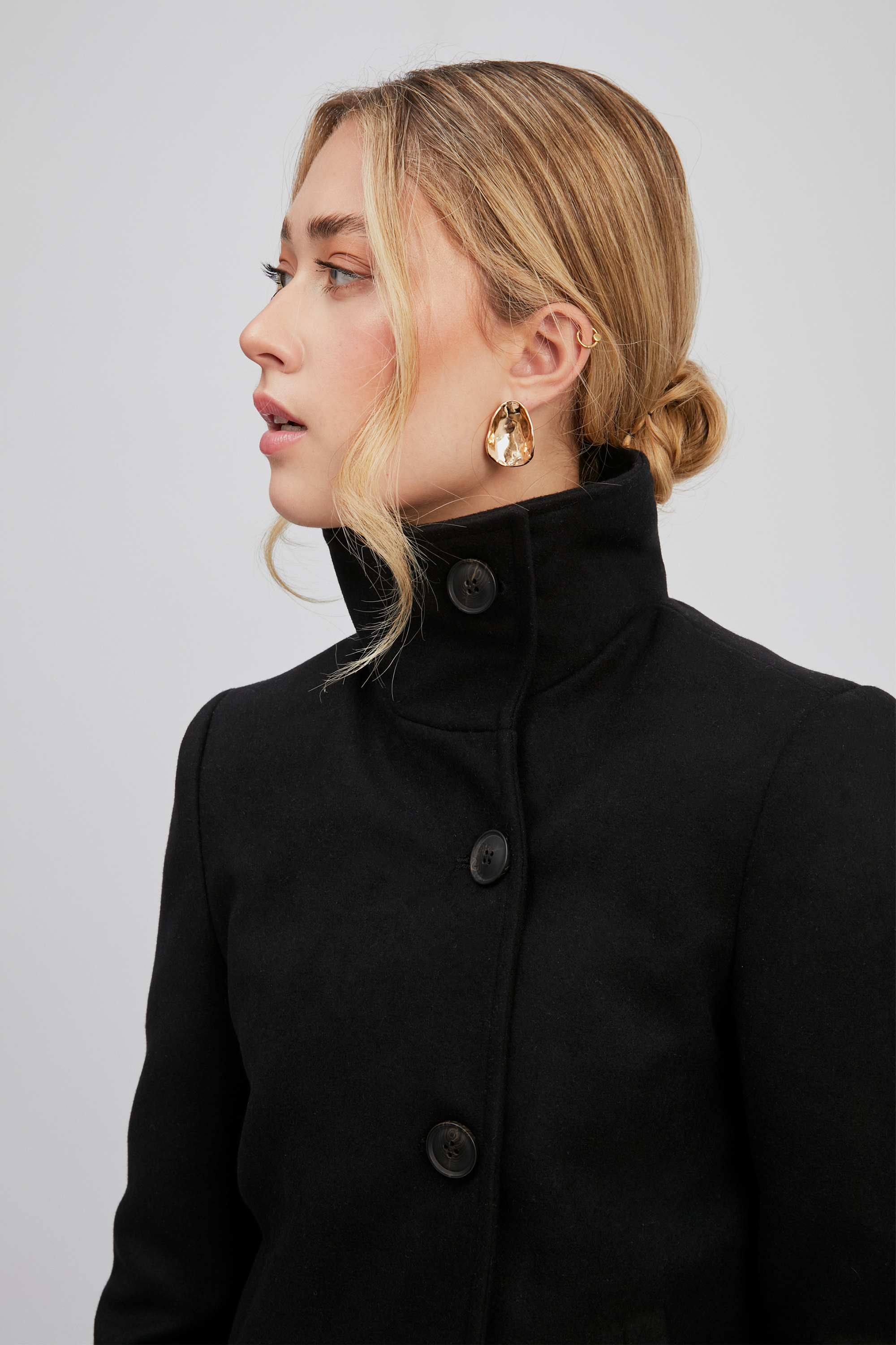 CASACA SASTRE MAGNOLIA NEGRO