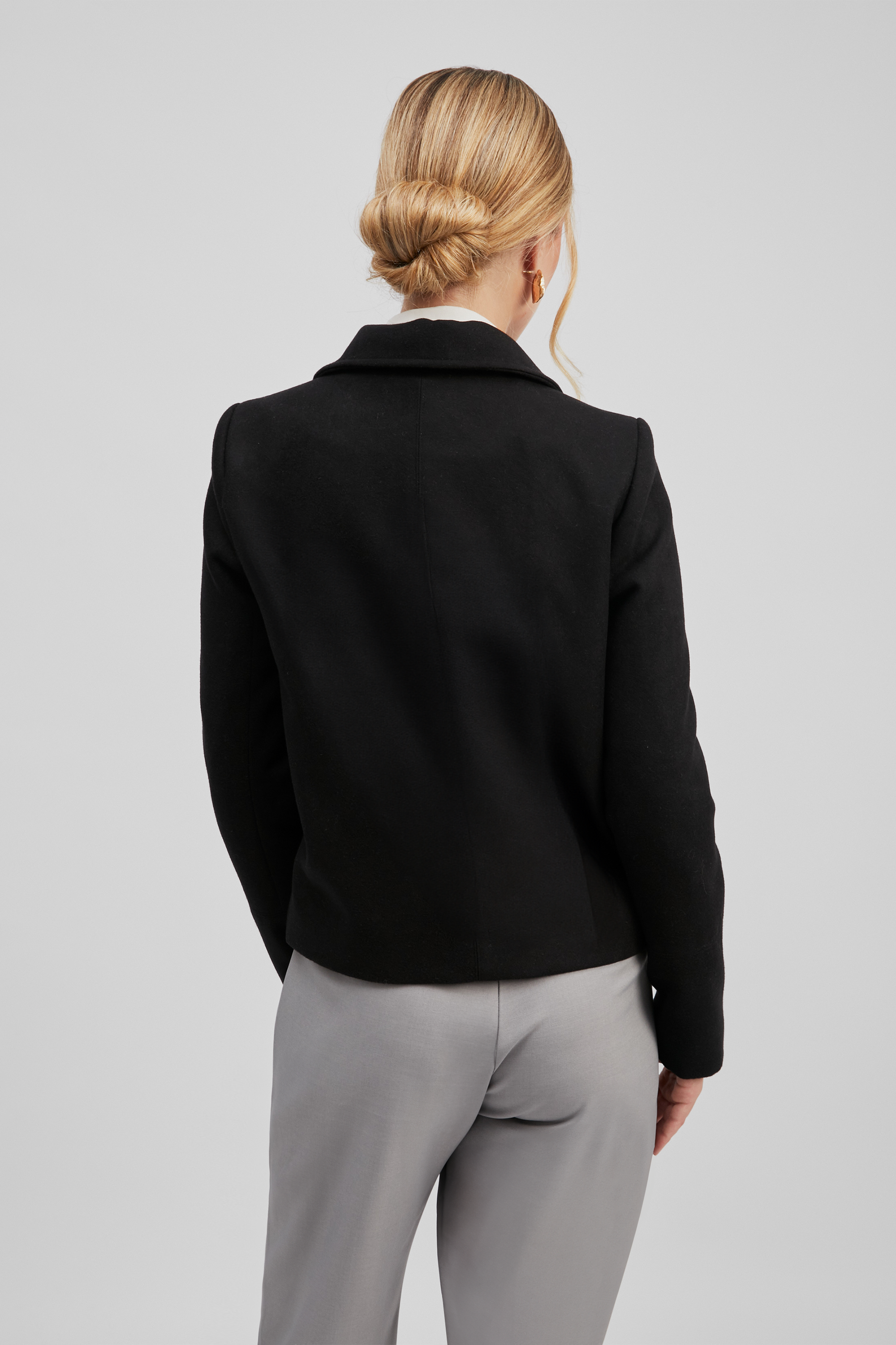 CASACA SASTRE MAGNOLIA NEGRO