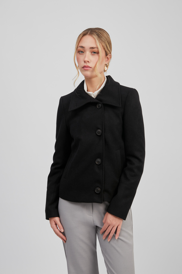 CASACA SASTRE MAGNOLIA NEGRO