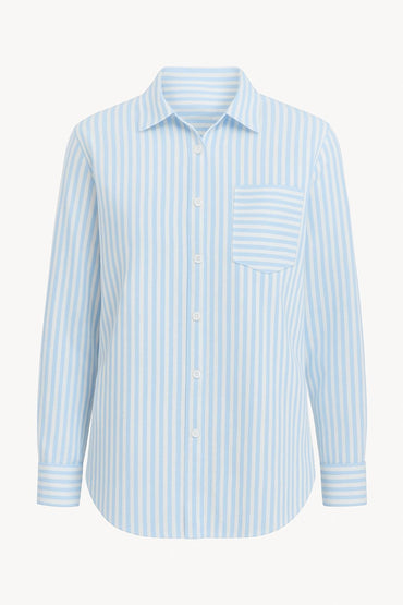 Blusa de Rayas Manga Larga Fernanda