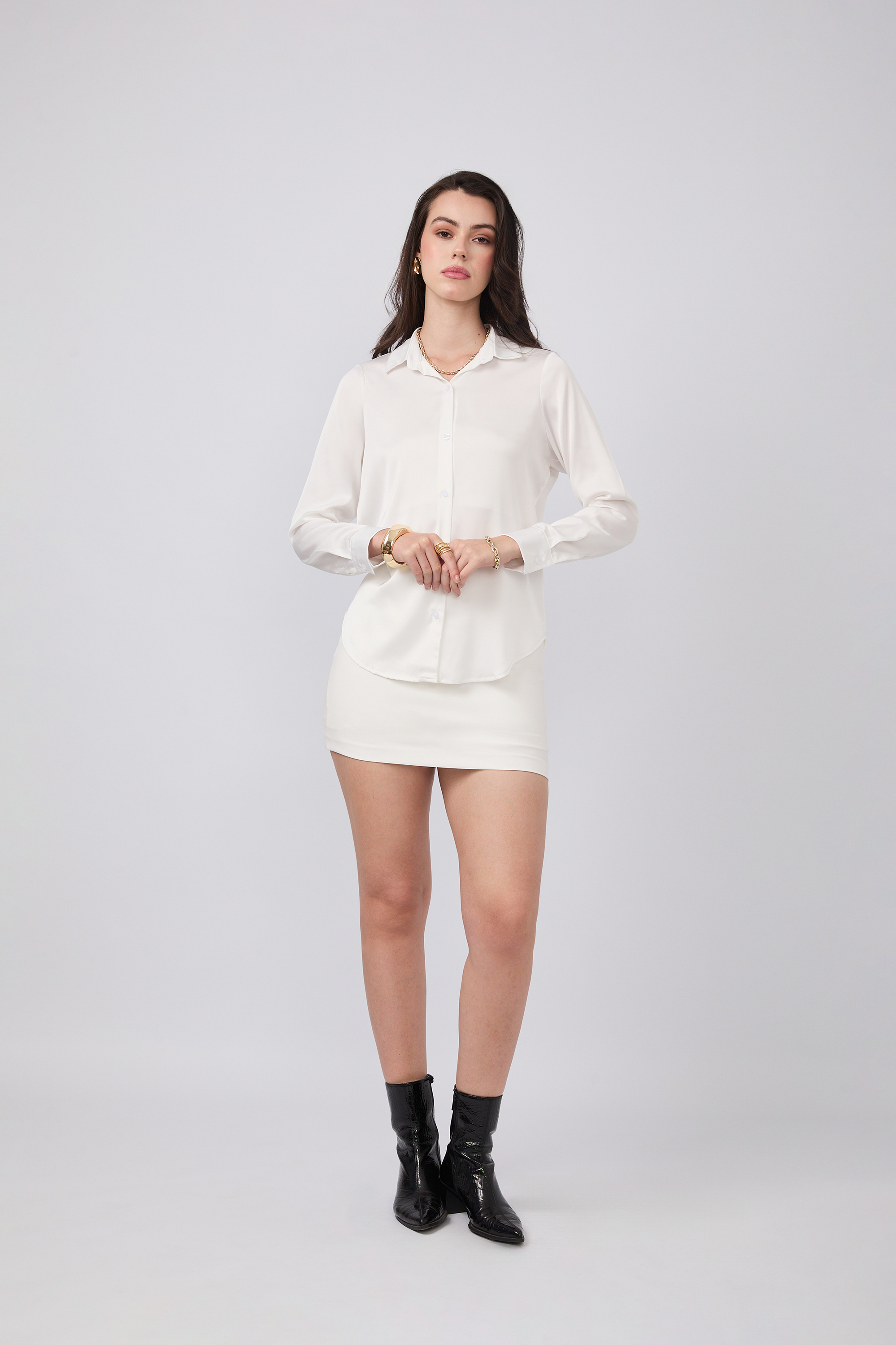 Blusa de Seda Perla