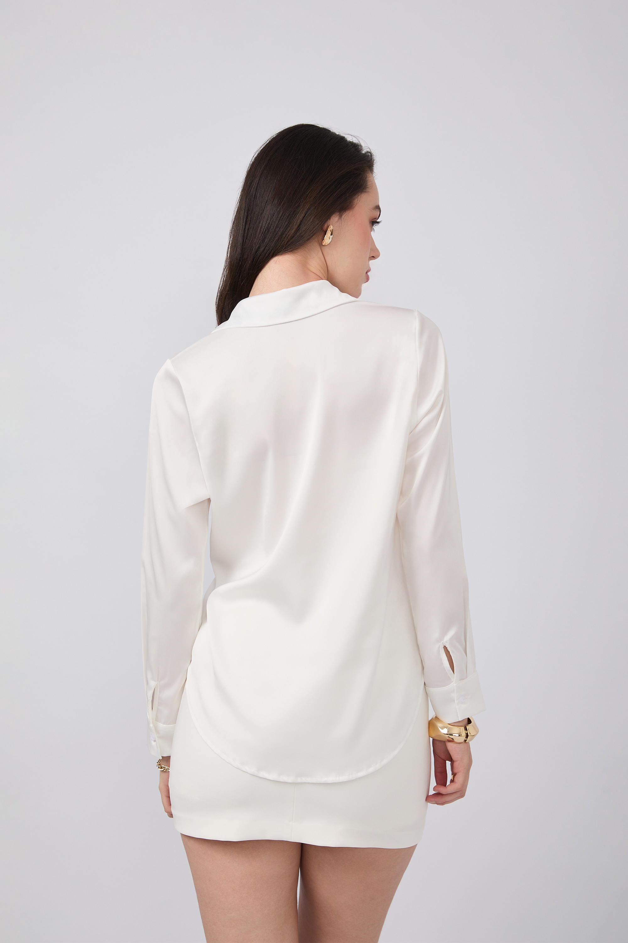 Blusa de Seda Perla
