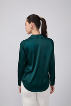 Blusa de Seda Botella