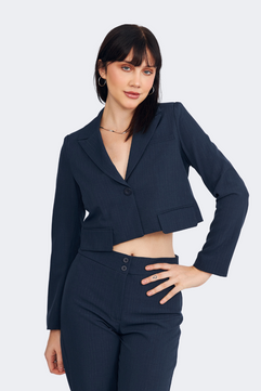 Blazer sastre Crop Cassie