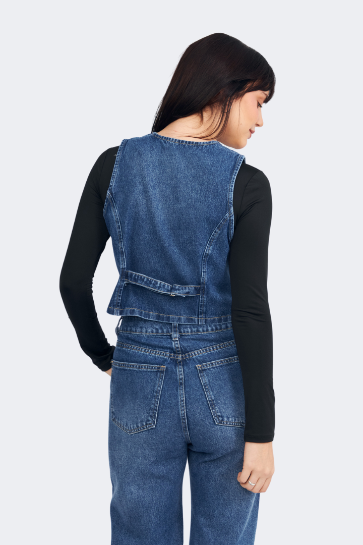 Chaleco Denim