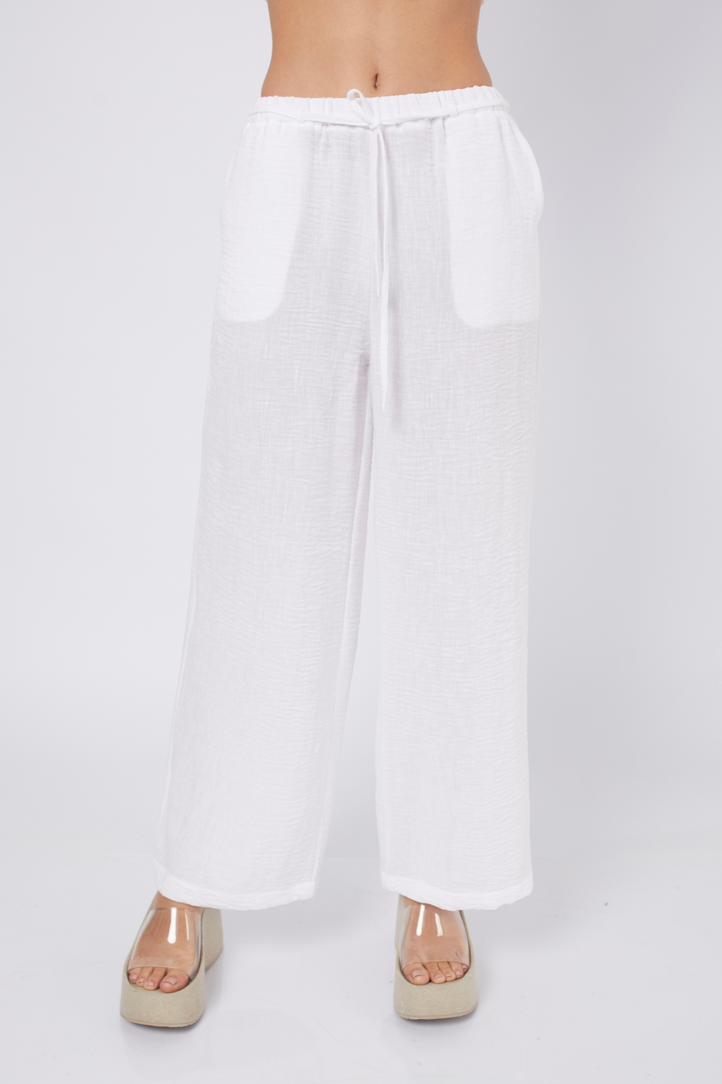 PANTALÓN PALAZO OASIS PERLA
