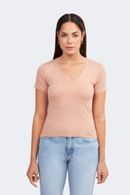 Women's Estefania Terracotta Pima Cotton Polo Shirt