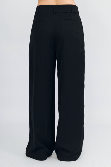 Pantalón Recto Paris Negro