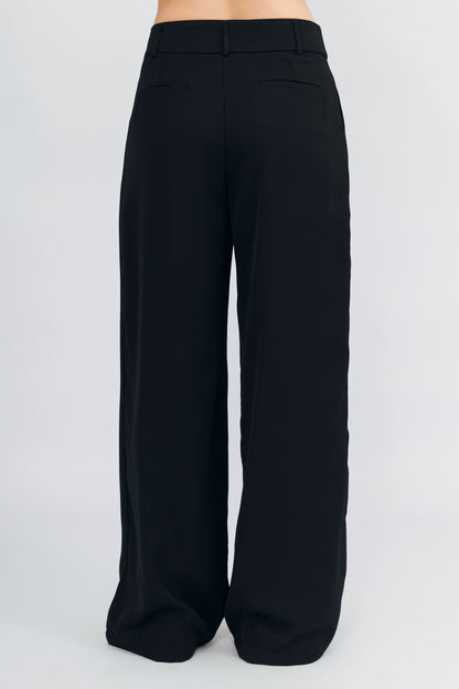 Pantalón Recto Paris Negro