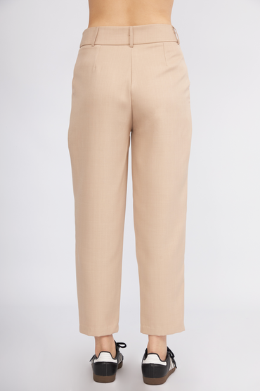 Pantalón Sastre Slouchy Andrea Beige