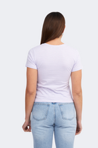 Women's Pima Cotton Polo Shirt, Camila, Lilac, R.Perla