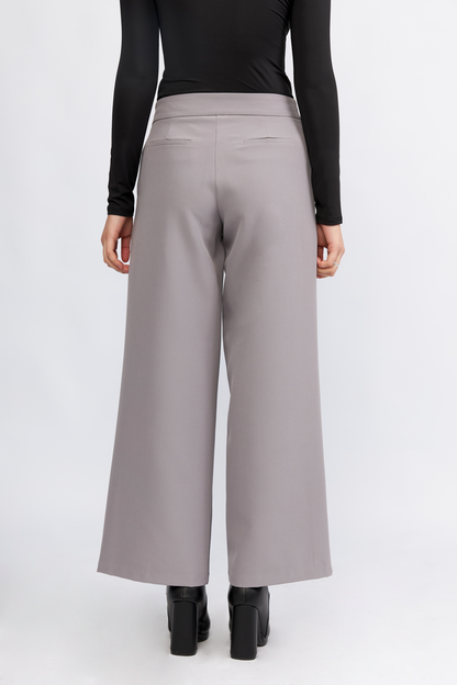 Pantalón Sastre Palazzo Alejandra Gris