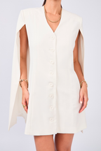 VESTIDO BLAZER CAPA PERLA - BRUNA