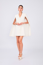 VESTIDO BLAZER CAPA PERLA - BRUNA