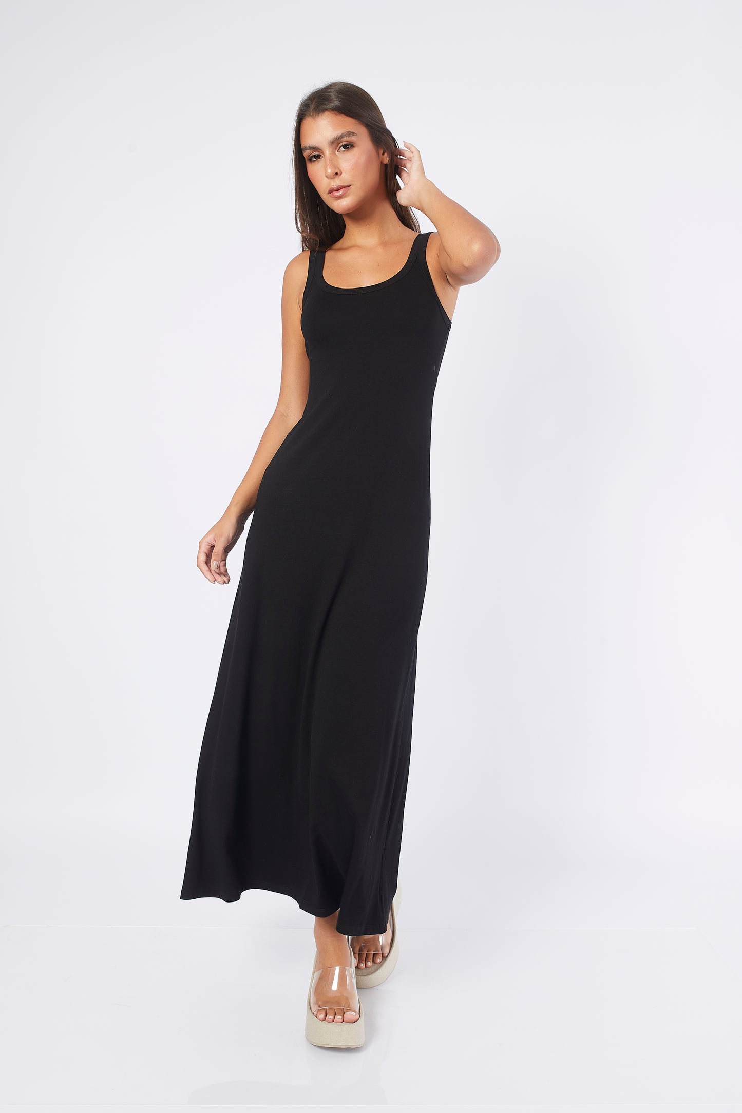 VESTIDO BLANCA NEGRO