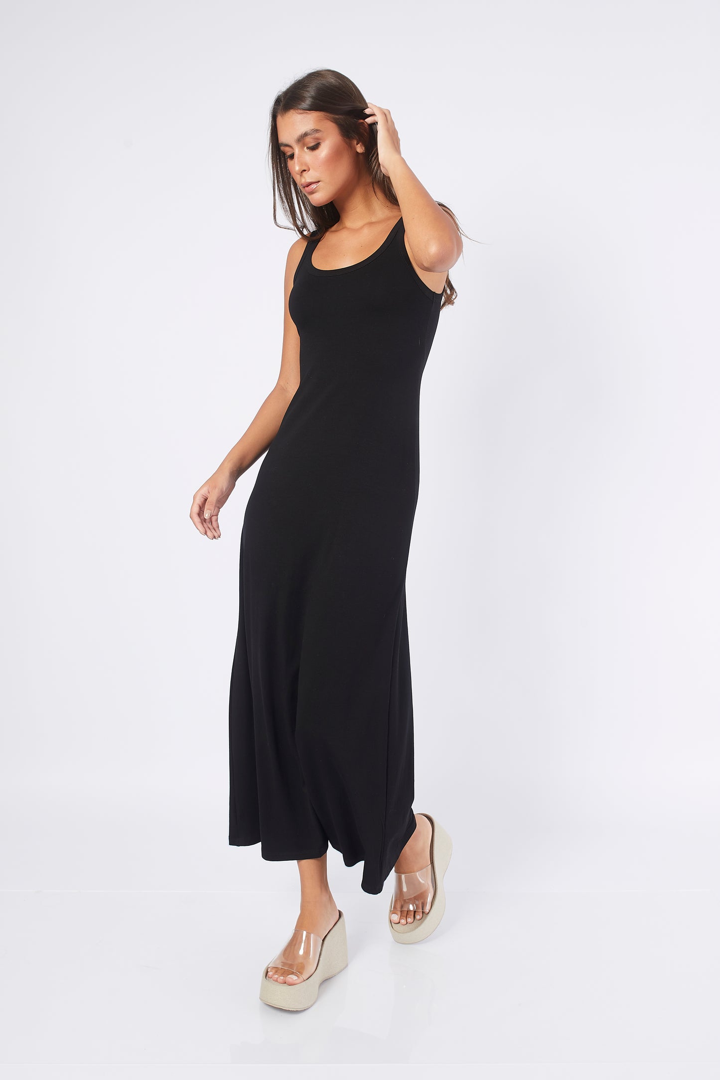 VESTIDO BLANCA NEGRO