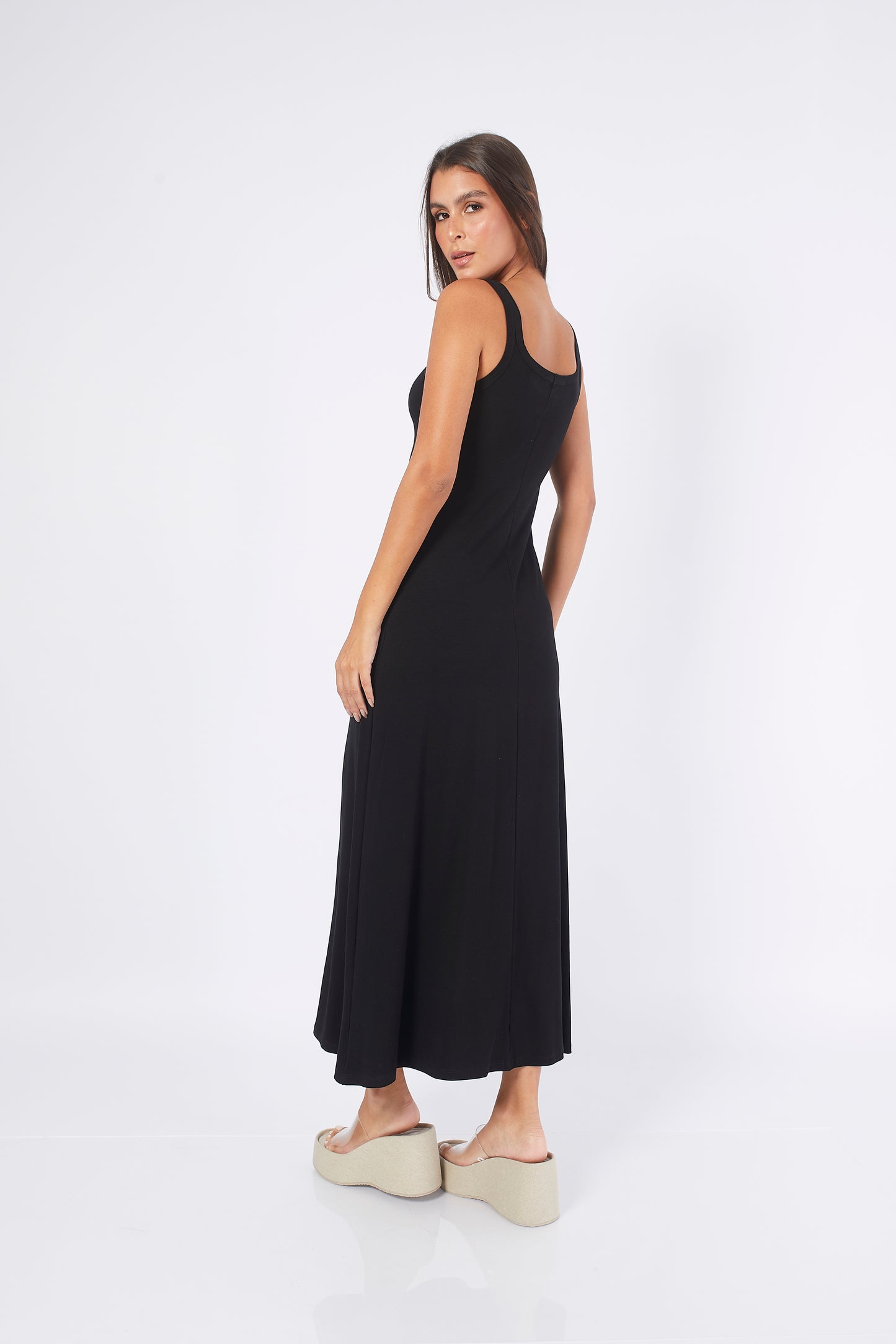 VESTIDO BLANCA NEGRO