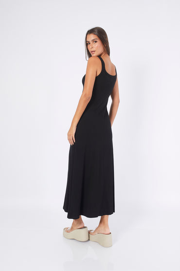 VESTIDO BLANCA NEGRO