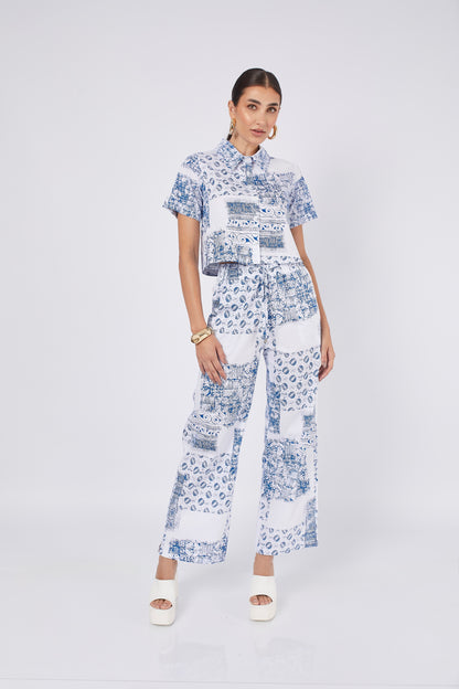 PANTALÓN DE POPELINA ADELE