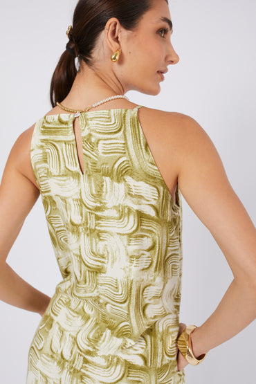 VESTIDO LARGO DE RAYON DEBORA
