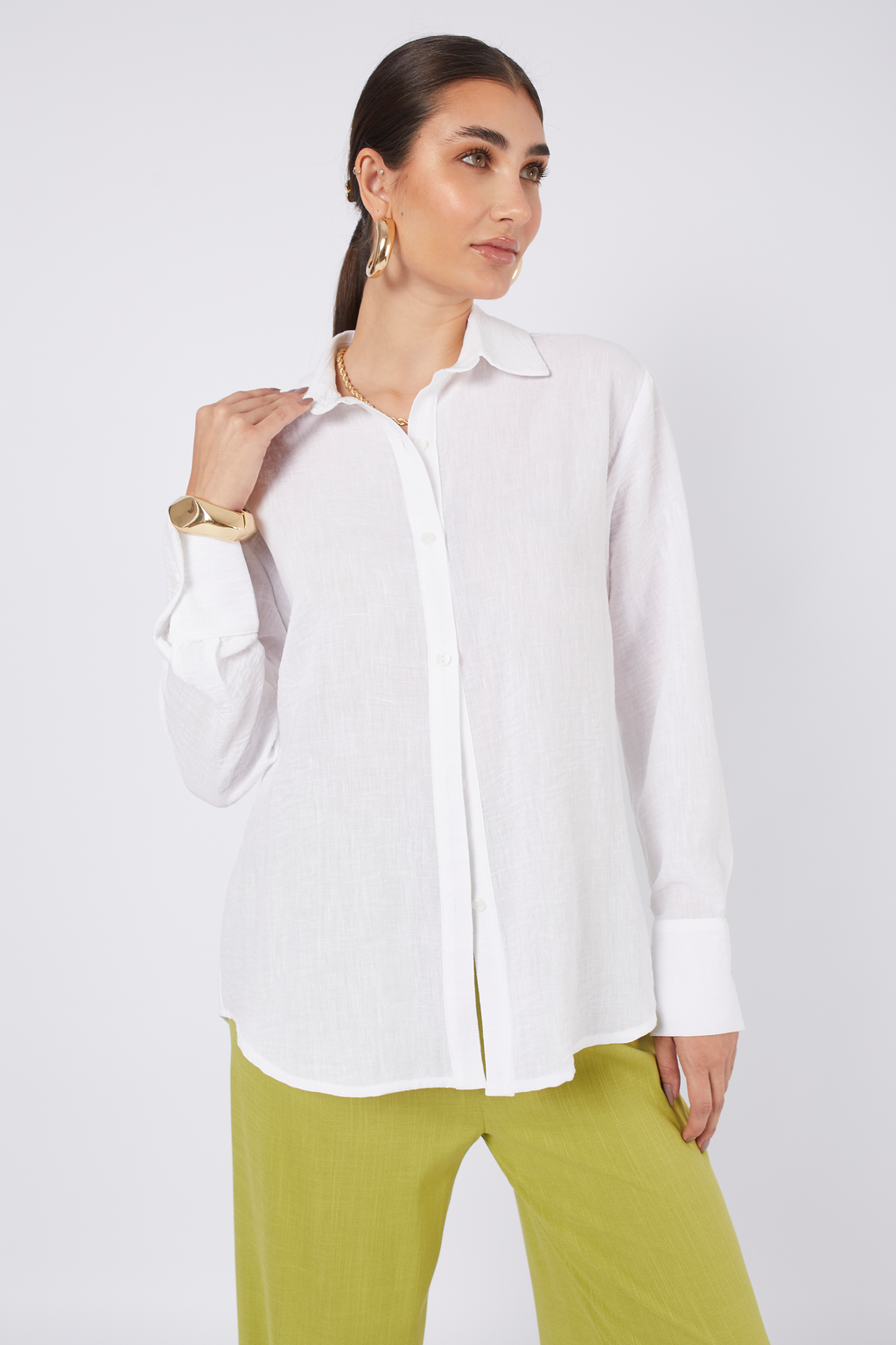 BLUSA CAMISERA -  OASIS