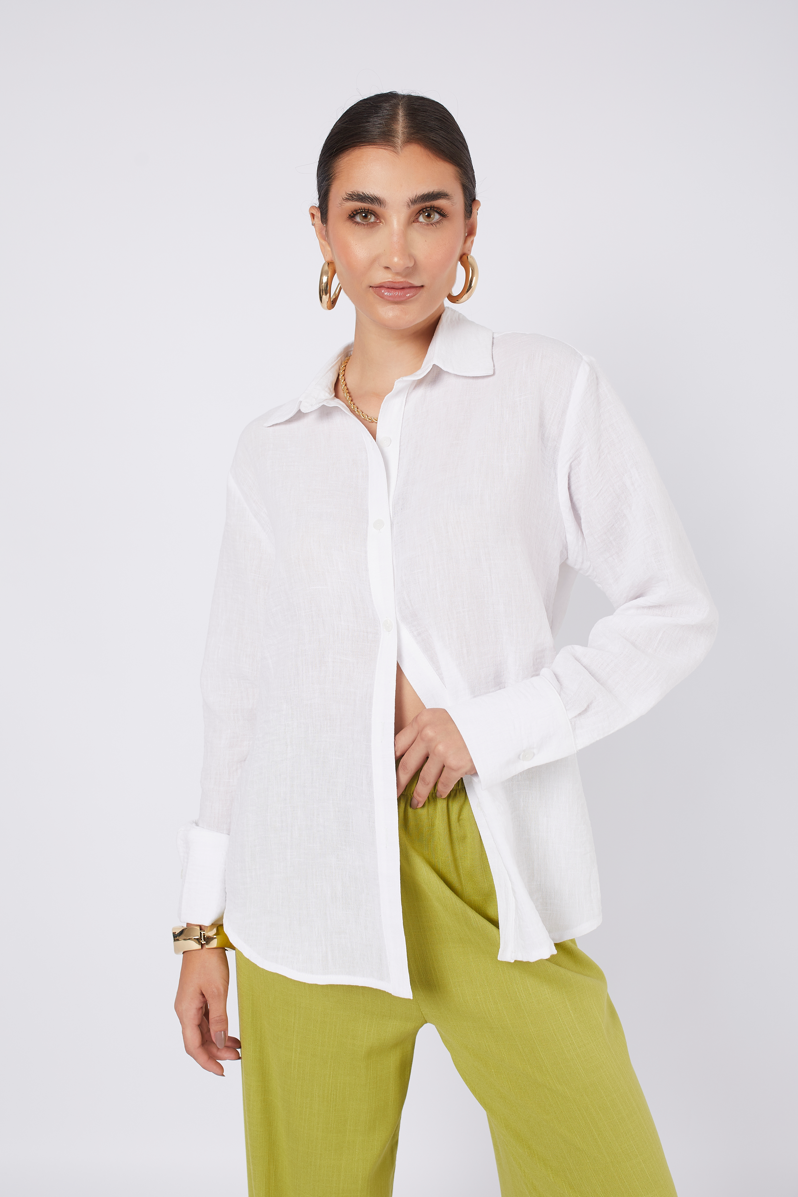 BLUSA CAMISERA -  OASIS