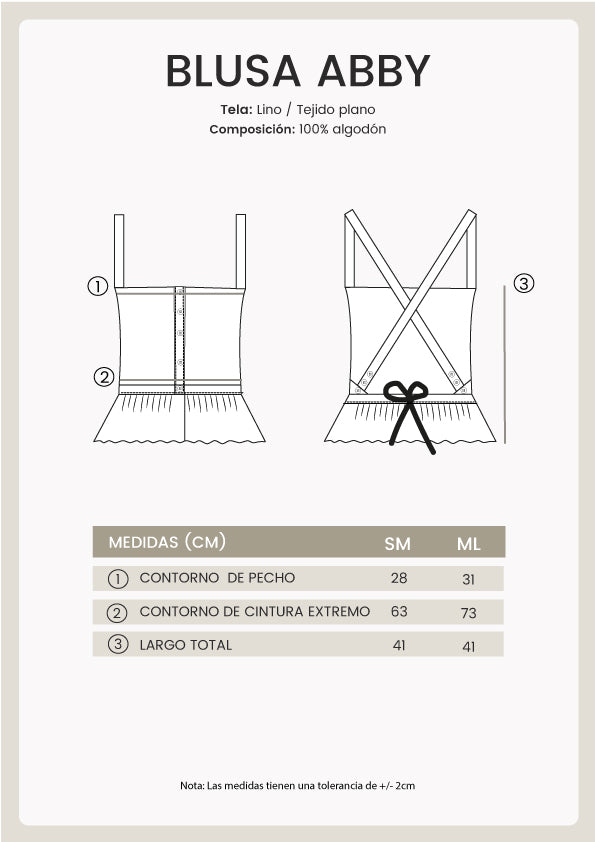TOP DE TIRANTES CON ESTAMPADO DE LUNARES NEGRA - ABBY