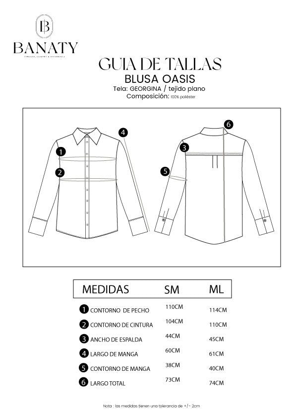BLUSA CAMISERA OASIS