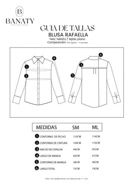 BLUSA MANGA DE LARGA RAFAELLA