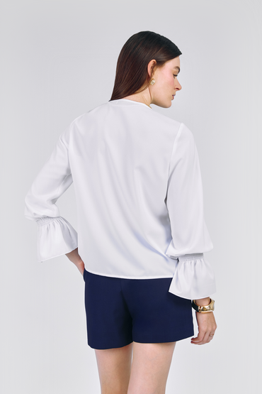 BLUSA BOHO MANGA LARGA CRISTAL DE MUJER BANATY [PRE-VENTA]