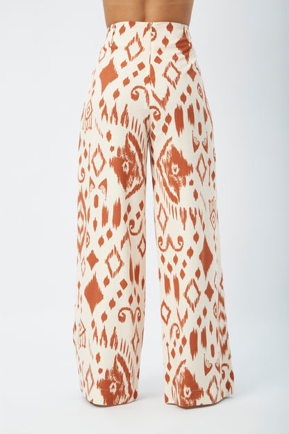 Pantalón Aitana- Print Lacre