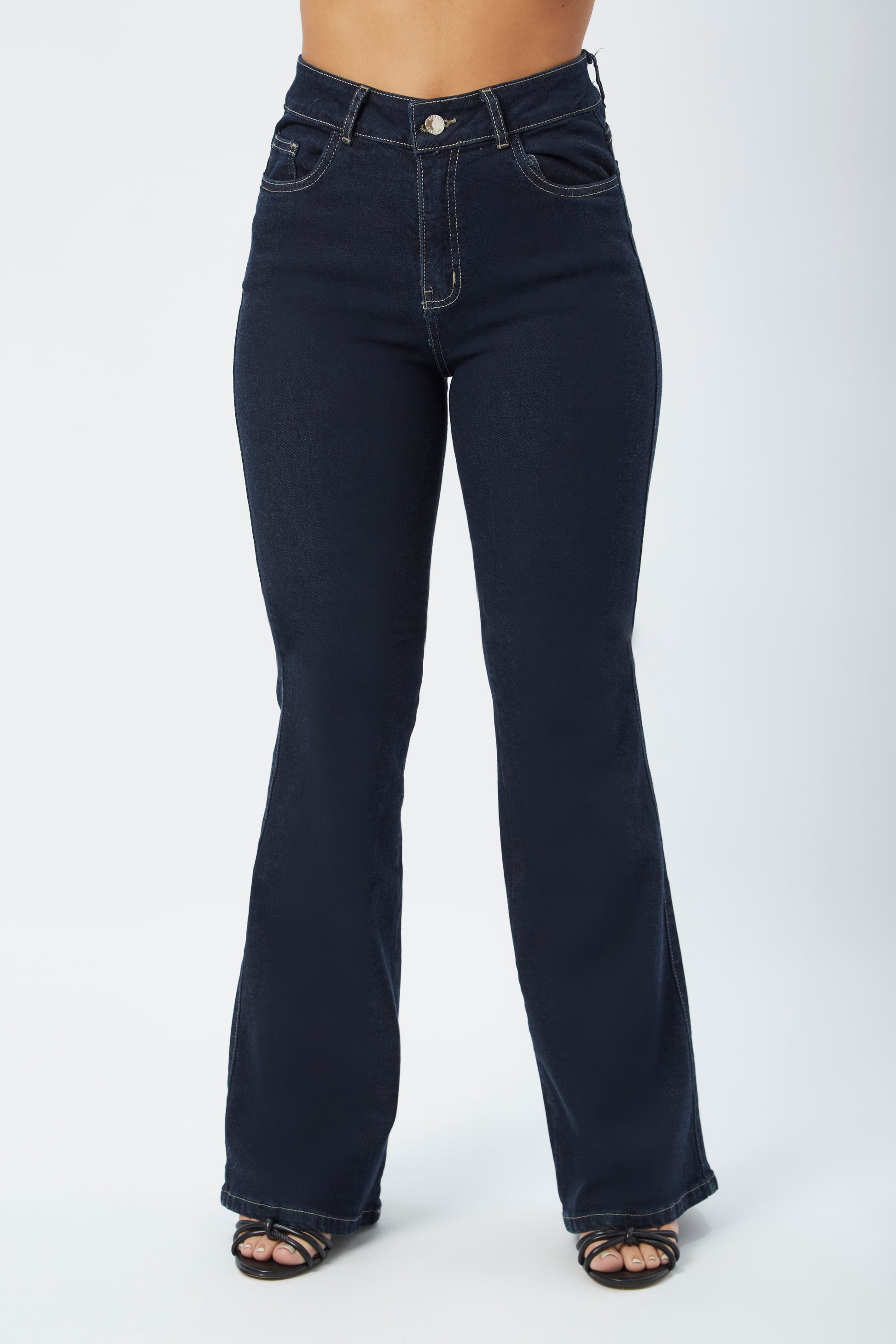 Pantalón Flare Denim