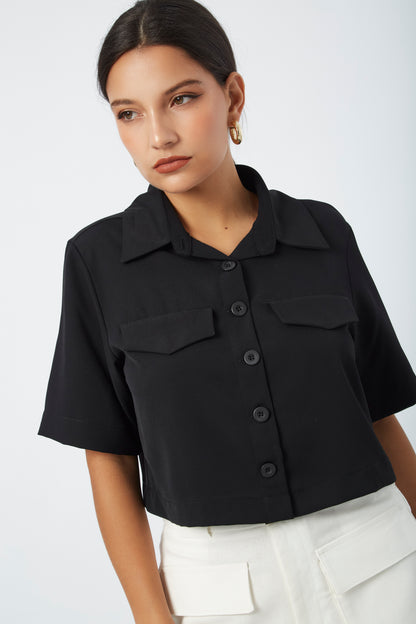 Chaqueta Crop Aurora