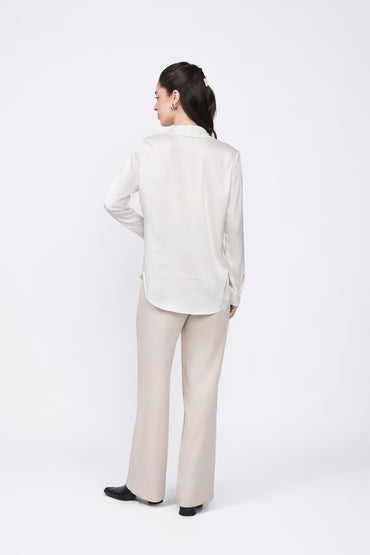 Blusa de Seda Perla